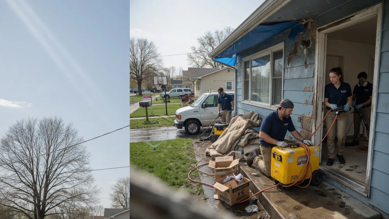 Basement Flood Cleanup in Glade Hill, VA near me